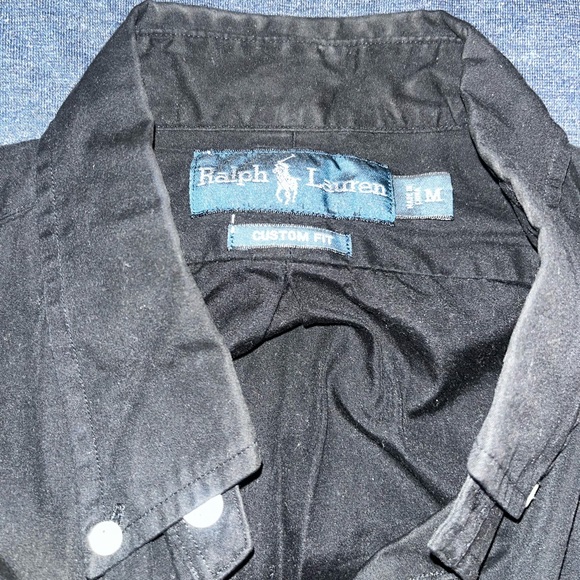 Set of 3 custom fit long sleeve polo Ralph Lauren - Picture 2 of 6